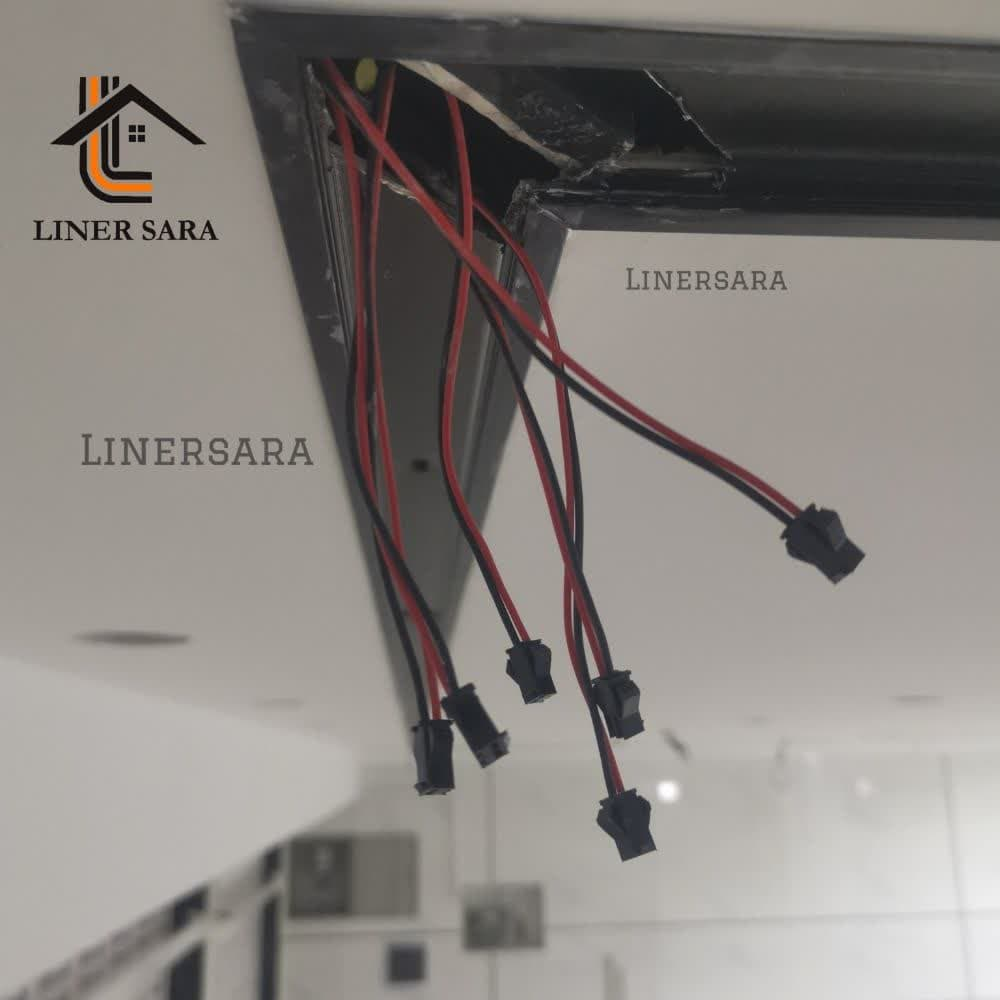 پروژه نصب لاین نوری در خیابان هنگام