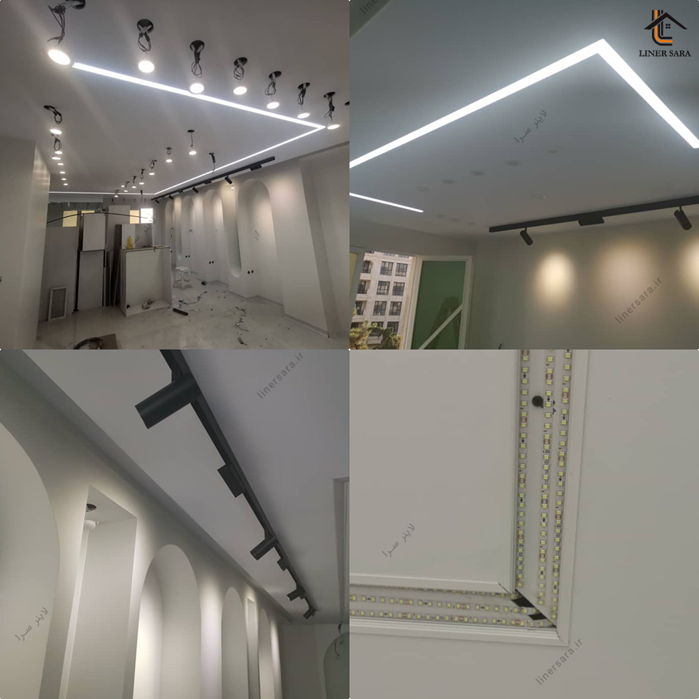 پروژه ی نصب لاین نوری و چراغ مگنتی در میدان هروی