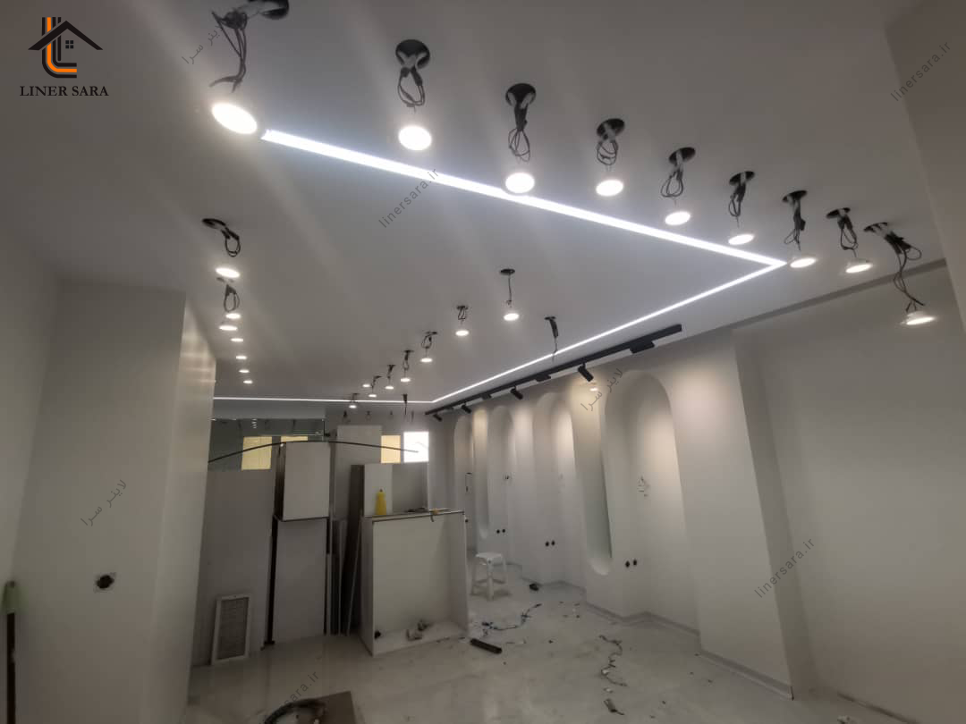 پروژه ی نصب لاین نوری و چراغ مگنتی در میدان هروی