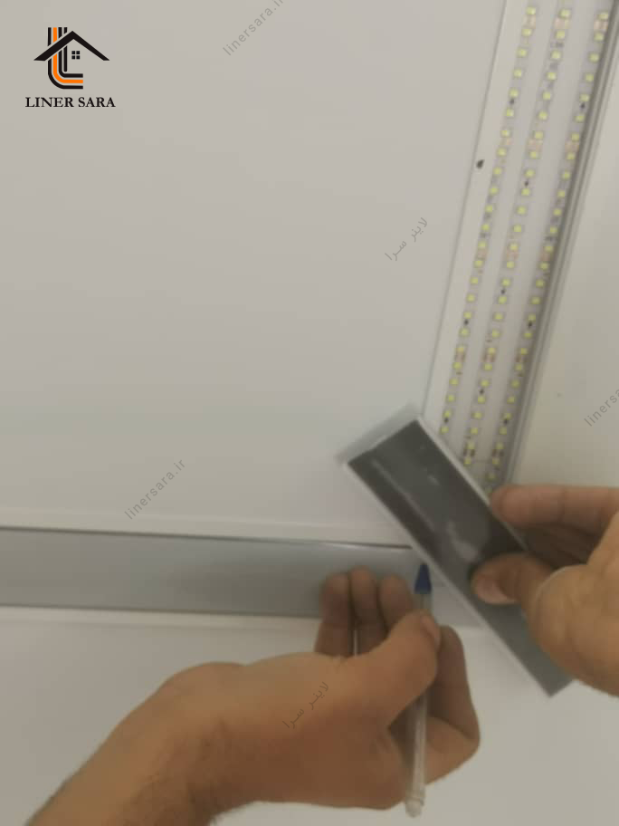 پروژه ی نصب لاین نوری و چراغ مگنتی در میدان هروی