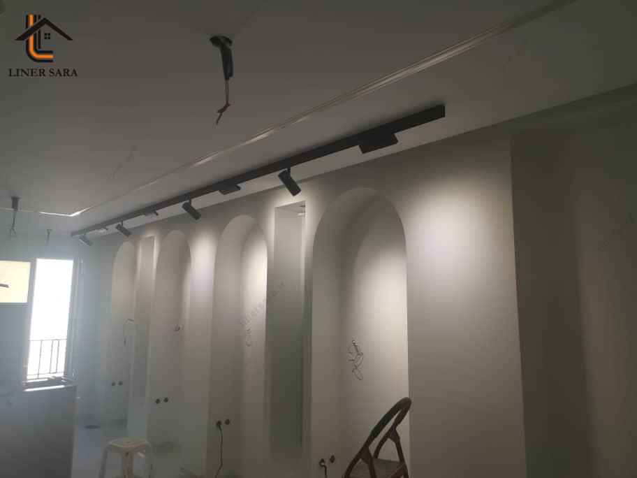 پروژه ی نصب لاین نوری و چراغ مگنتی در میدان هروی